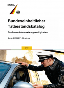 Bußgeldkatalog