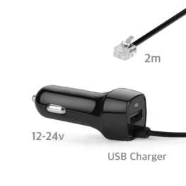 Kabel 12V + USB Genevo Max Radarwarner