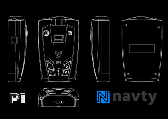 NAVTY-P1-black design