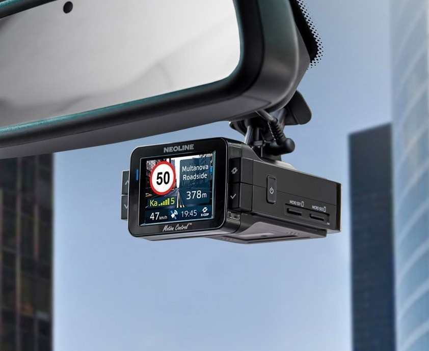 Neoline X-COP 9100s dashcam & radar detector